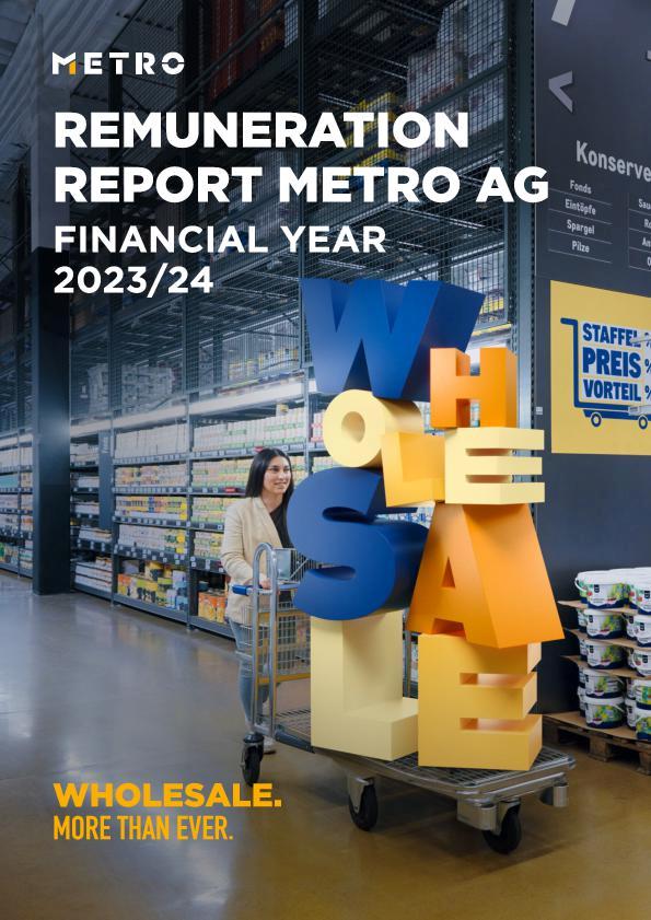 Remuneration Report METRO AG - FY 2023/24