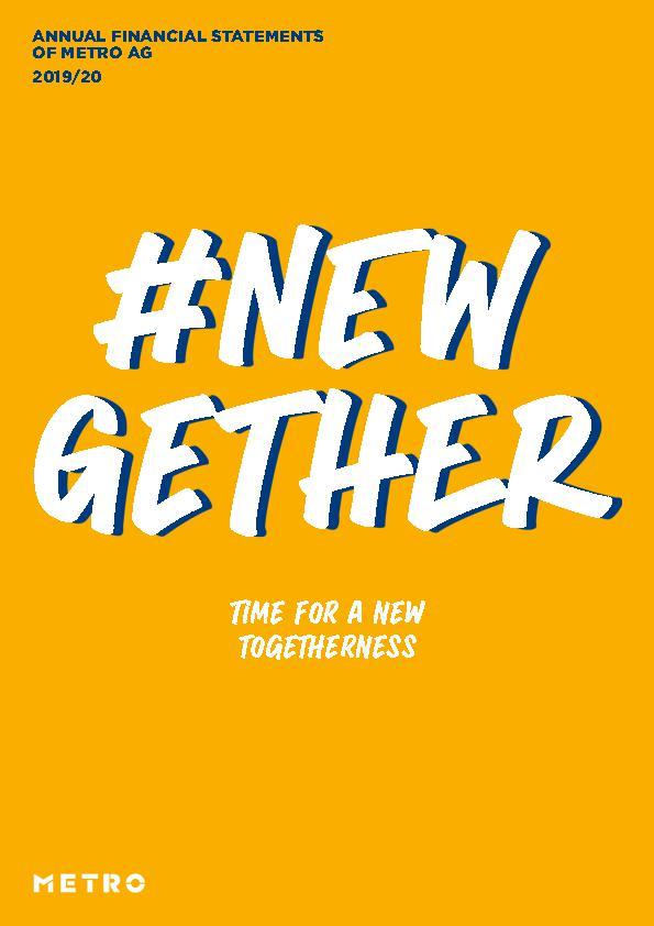 Annual Financial Statements of METRO AG 2019/20