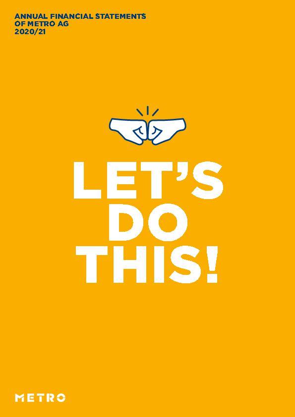 Annual Financial Statements of METRO AG 2020/21