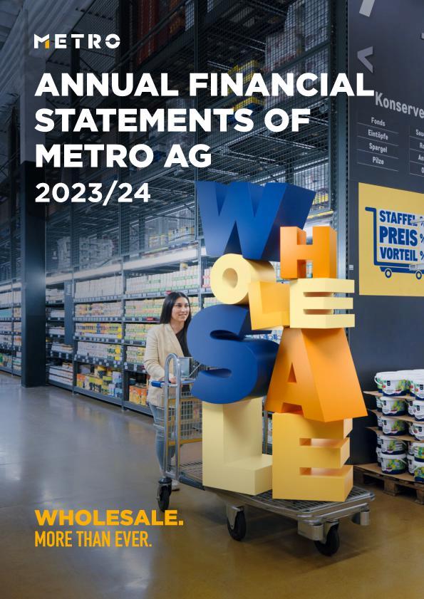 Annual Financial Statements of METRO AG 2023/24