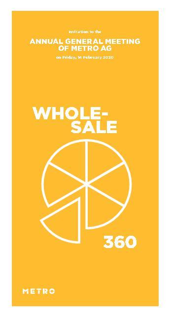 Invitation General Meeting 2020