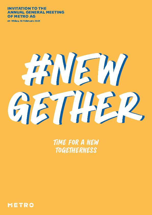 Invitation General Meeting 2021